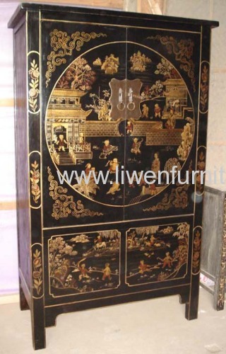 Chinese painting furniture closet