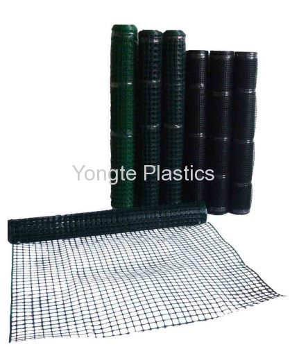 Plastic square mesh