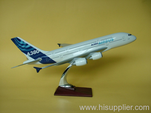 resin airplane model