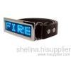 Chrome Blue LED belt buckle