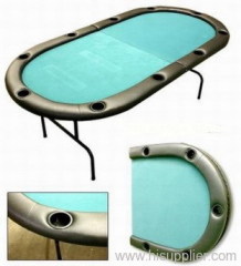 Fold poker table