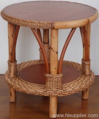 Charlotte table and Bamboo chair