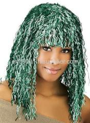 tinsel wig