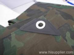 camouflage tarpaulin