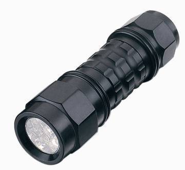 Aluminum 9 LED flashlight