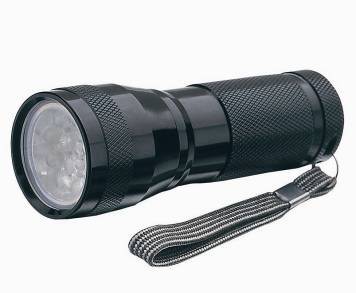 Aluminum 12 LED flashlight