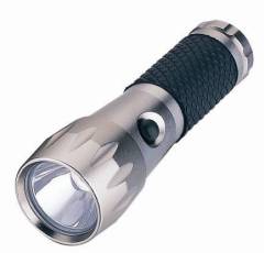 High power aluminum flashlights