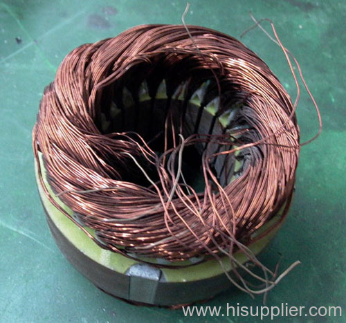 Stator before rough shaping