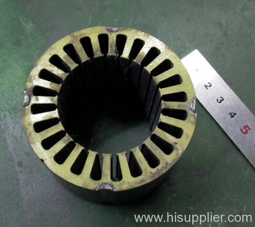 CNC machine stator