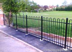 iron fence