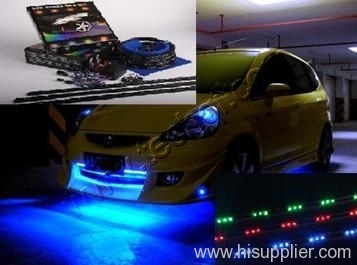 Techqi Under Car Led Strips Flexible and Waterproof Wireless Remote Control