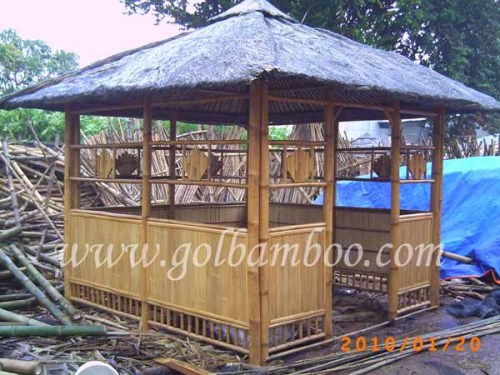 bamboo house