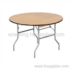 Round banquet folding table