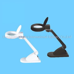 magnifying lamp with stand