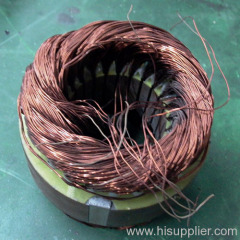 Stator after coil placement