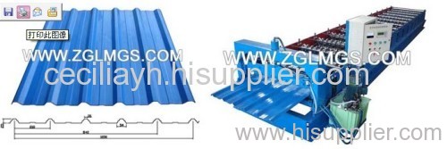 roof panel roll forming machine