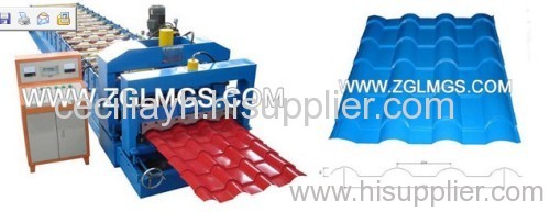 glazed tile roll forming machine