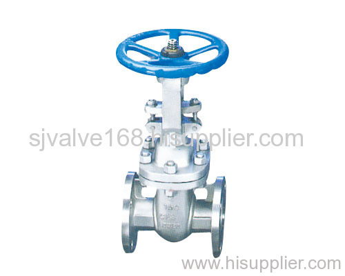 Stainless steel flange gate valve