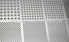 round hole perforated metal