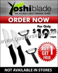 YoshiBlade Ceramic Knife