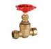 brass compressioned gate valve