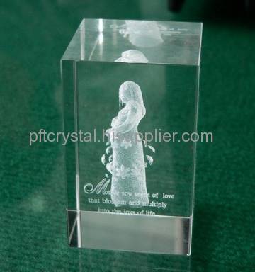 3D Laser crystal