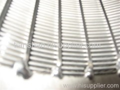 Wedge wire wrapped slot screen tubes