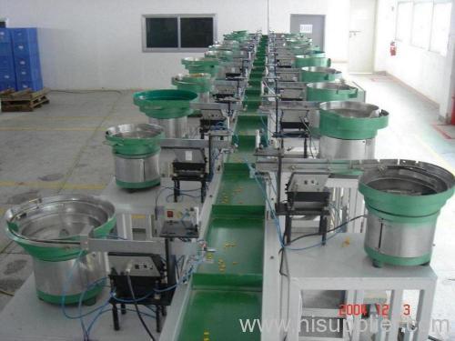 Automatic conveying line
