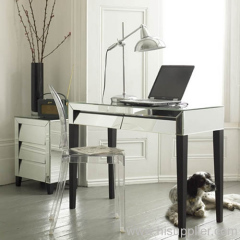 mirrored table