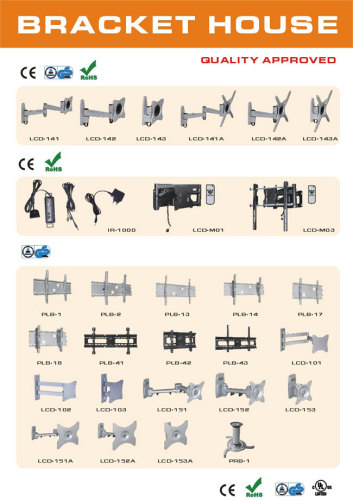 GS/TUV approved TV Mounts