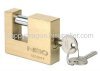 brass padlock