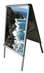 Double Sides Poster Stand