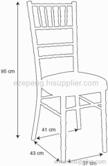 resin Chiavari Chair