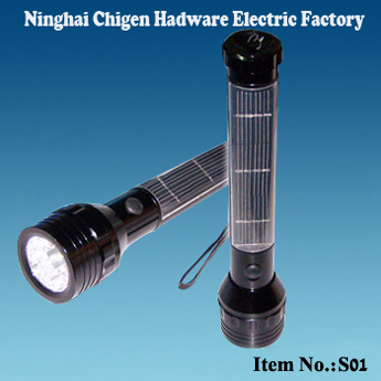 LED Solar Torch