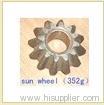 Russian tractor sun wheel