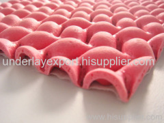 rubber carpet underlay