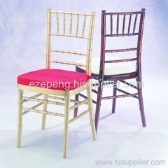 Resin Gold Chiavari Chair