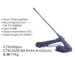 FM radio antennas