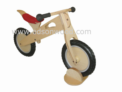 wooden bike