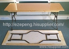 Round banquet folding table