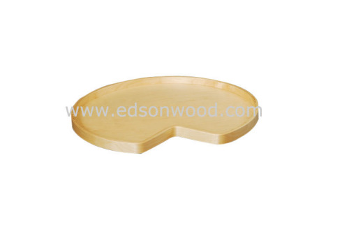 wooden lazy susan