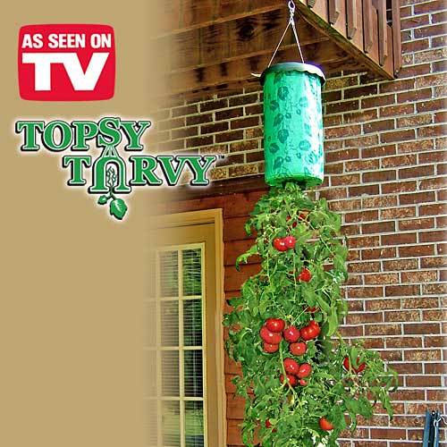 Topsy Turvy Tomato Planter Upside Down