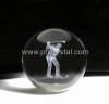 laser crystal ball sphere