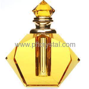 crystal perfume bottle