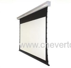 Tab-tension projector screen