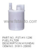 Auto part Fuel Filter HYUNDAI