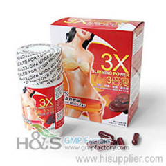 3 X slimming pills