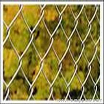 PVC coated Chain link type wire fence fabrics