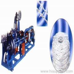 single strand barbed wire machine