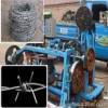 Double-stranded positive and negative twist Barbed Wire Machine